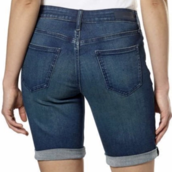 Calvin Klein Jeans Blue Cotton Bermuda Shorts